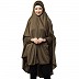 Stretchable Jersey prayer hijab - Olive